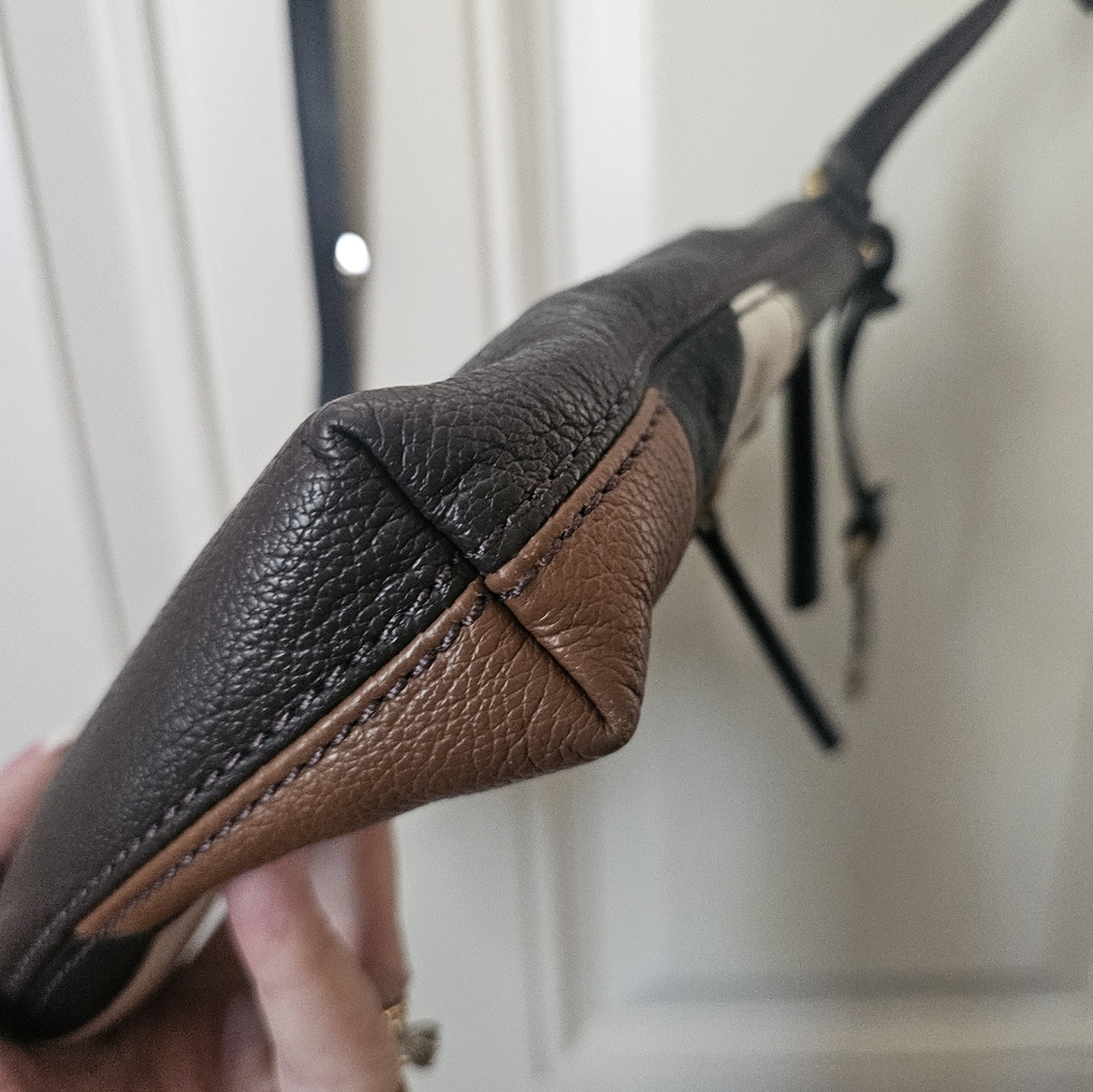 Fossil "Fiona" Large Patchwork Leather Crossbody - image 3